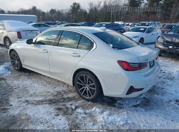 3MW5R7J02M8C01491 2021 BMW 3 SERIES White Trasero izquierdo