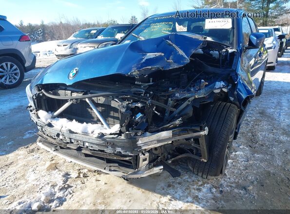 3MW5R7J03M8C02195 2021 BMW 3 SERIES Blue Widok z przodu