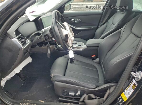 3MW5R7J05M8B94164 2021 BMW 7 SERIES Black Widok wnętrza z przodu