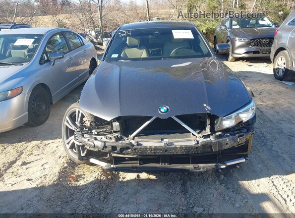 3MW5R7J07L8B17424 2020 BMW 3 SERIES Gray Սարքավորումների վահանակի տեսք