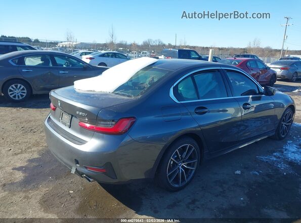 3MW5R7J07L8B28973 2020 BMW 3 SERIES Gray Tył prawy