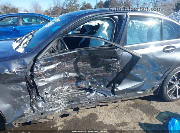 3MW5R7J07L8B28973 2020 BMW 3 SERIES Gray Widok z przodu