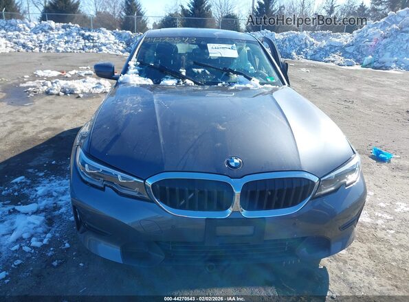 3MW5R7J07L8B28973 2020 BMW 3 SERIES Gray Widok deski rozdzielczej