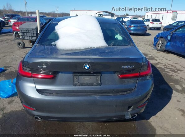 3MW5R7J07L8B28973 2020 BMW 3 SERIES Gray 