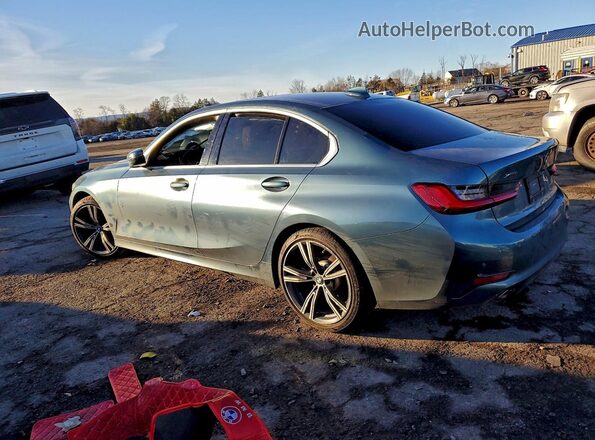 3MW5R7J07L8B29508 2020 BMW 3 SERIES Blue Հետևի ձախ