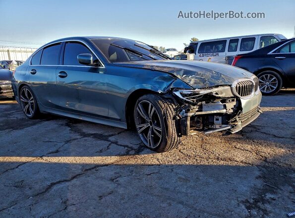3MW5R7J07L8B29508 2020 BMW 3 SERIES Blue Առջևի աջ