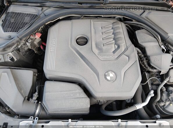 3MW5R7J09L8B17375 2020 BMW 3 SERIES Черный Вид сзади
