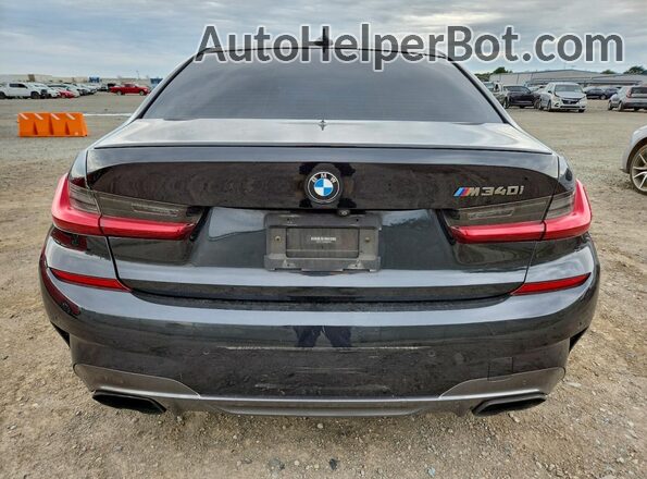 3MW5U7J02M8B56504 2021 BMW M3 Black Вид ззаду