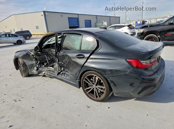 3MW5U7J04L8B27875 2020 BMW M3 Black უკანა მარცხენა