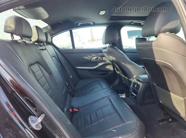 3MW5U9J06M8B57439 2021 BMW M3 Black Հետևի նստատեղերի տեսք