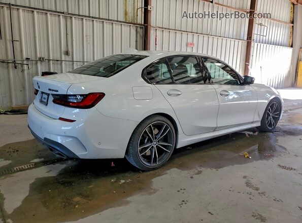 3MW5U9J06M8B70756 2021 BMW M3 White უკანა მარჯვენა
