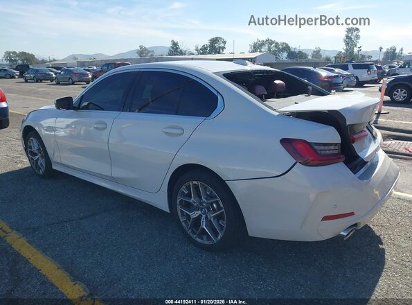 3MW69CW03S8F73408 2025 BMW 3 SERIES White Հետևի ձախ