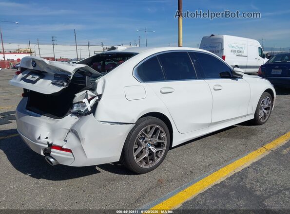 3MW69CW03S8F73408 2025 BMW 3 SERIES White Հետևի աջ