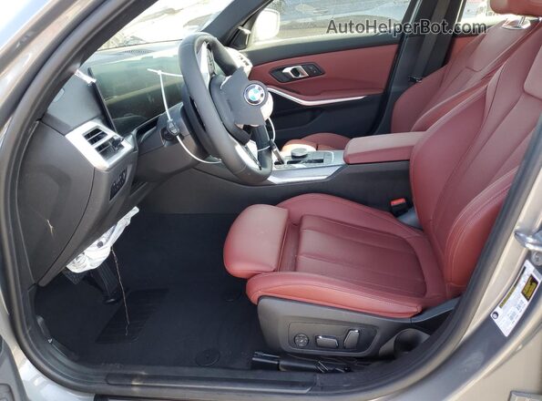 3MW69CW05S8F22783 2025 BMW 3 SERIES Gray Front interior view