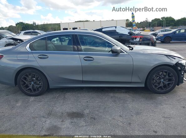 3MW69CW05S8F31919 2025 BMW 3 SERIES Gray სალონის 360-გრადუსიანი ხედი