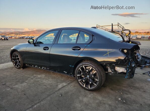 3MW69CW05S8F76293 2025 BMW 3 SERIES Black უკანა მარცხენა