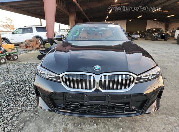 3MW69CW05S8F76293 2025 BMW 3 SERIES Black წინა ხედი