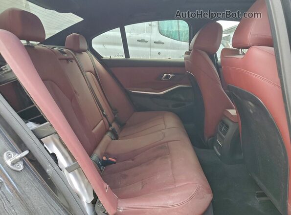 3MW69CW09S8F02360 2025 BMW 3 SERIES Black Հետևի նստատեղերի տեսք