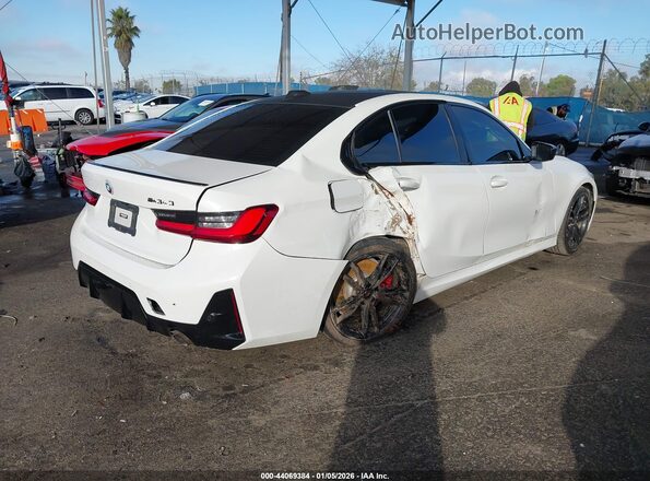 3MW69FF00P8C93793 2023 BMW 3 SERIES White Tył prawy