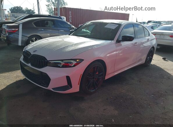 3MW69FF00P8C93793 2023 BMW 3 SERIES White Przód lewy