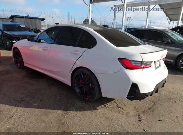 3MW69FF00P8C93793 2023 BMW 3 SERIES White Tył lewy