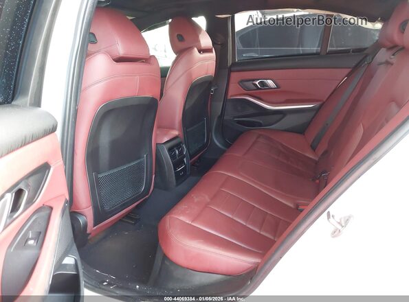3MW69FF00P8C93793 2023 BMW 3 SERIES White Widok naklejki z numerem VIN