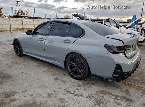 3MW69FF00R8E75125 2024 BMW 3 SERIES Gray Հետևի ձախ