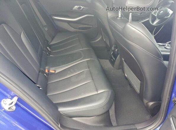 3MW69FF01P8D43875 2023 BMW 3 SERIES Blue Вид задніх сидінь