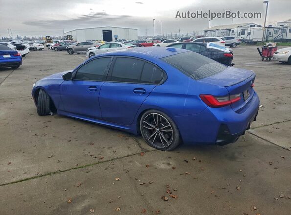 3MW69FF01P8D43875 2023 BMW 3 SERIES Blue Задня ліва чверть