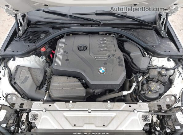 3MW69FF04P8D46494 2023 BMW 3 SERIES White Вид ззаду