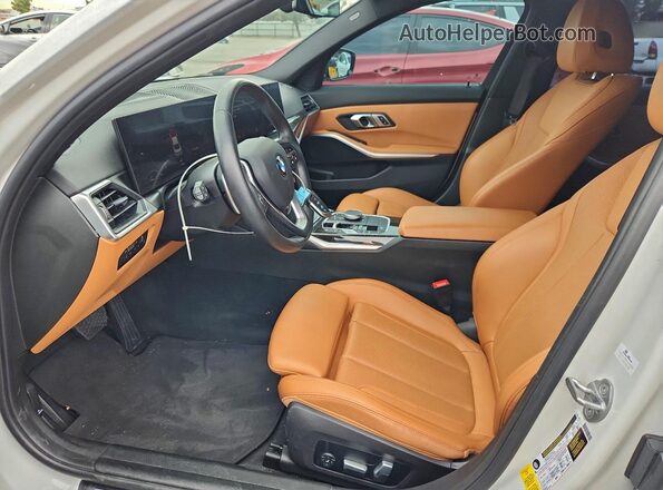 3MW69FF06P8D10208 2023 BMW 3 SERIES White წინა სალონის ხედი