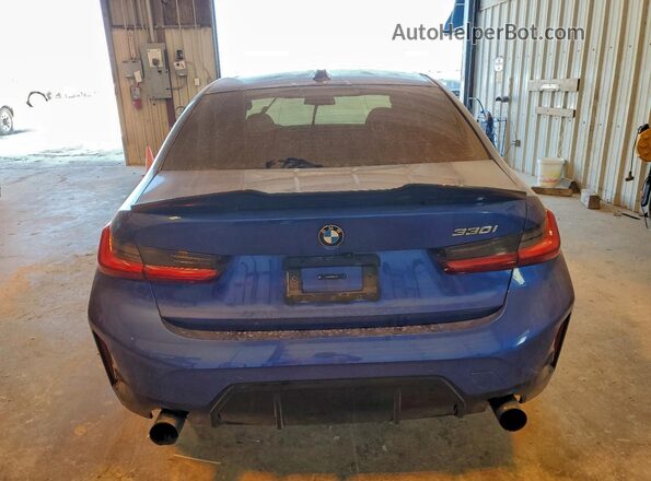 3MW69FF06R8D79791 2024 BMW 3 SERIES Blue Rear view