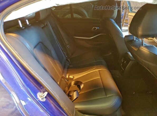 3MW69FF06R8D79791 2024 BMW 3 SERIES Blue Rear seats view