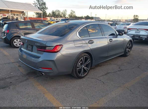 3MW69FF09R8E16865 2024 BMW 3 SERIES Gray Trasero derecho