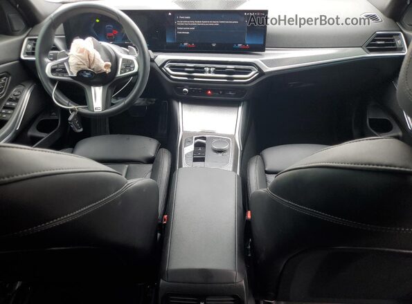 3MW69FF0XR8D82595 2024 BMW 3 SERIES Black Dashboard view