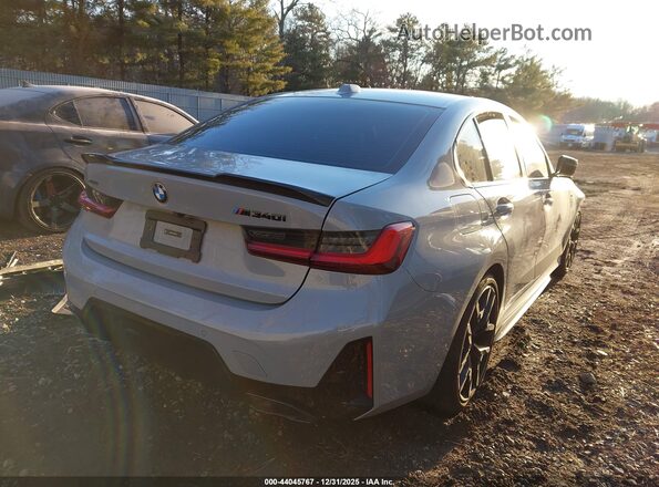 3MW69FT07S8F37663 2025 BMW M3 Gray Trasero derecho
