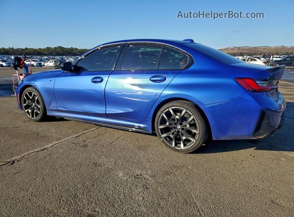 3MW69FT09S8F42511 2025 BMW M3 Синий Задняя левая четверть