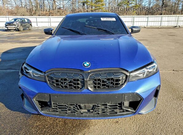 3MW69FT09S8F42511 2025 BMW M3 Синий Вид спереди
