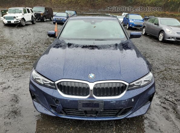 3MW89CW02S8F02502 2025 BMW 3 SERIES Blue Widok z przodu