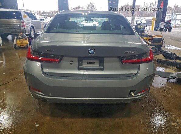 3MW89CW05S8E93262 2025 BMW 3 SERIES Gray Widok z tyłu