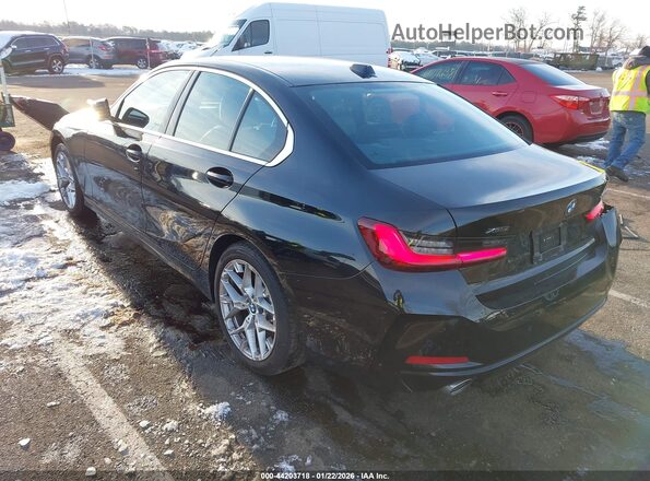 3MW89CW09S8F01993 2025 BMW 3 SERIES Black Հետևի ձախ