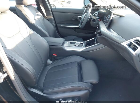 3MW89CW09S8F01993 2025 BMW 3 SERIES Black Սալոնի դիմացի տեսք