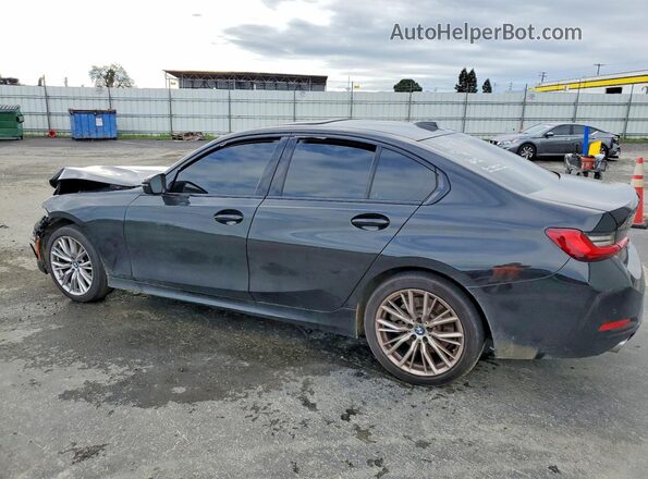 3MW89FF02P8D63738 2023 BMW 3 SERIES Black უკანა მარცხენა