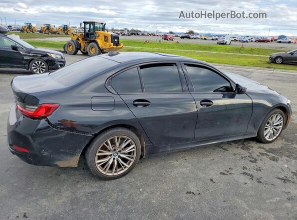 3MW89FF02P8D63738 2023 BMW 3 SERIES Black უკანა მარჯვენა