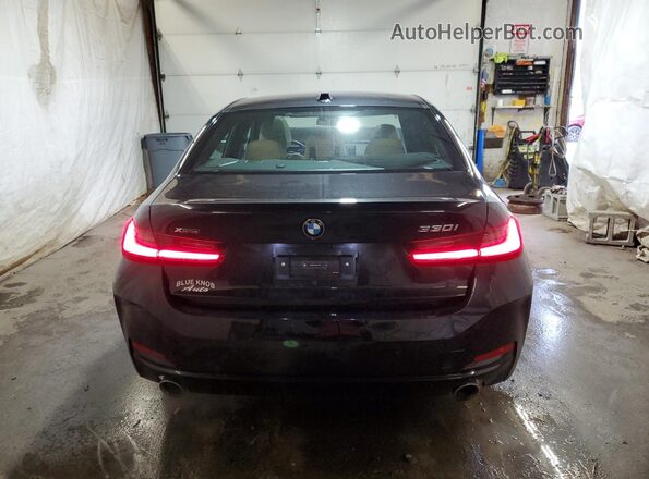 3MW89FF02R8E11340 2024 BMW 3 SERIES Black Widok z tyłu