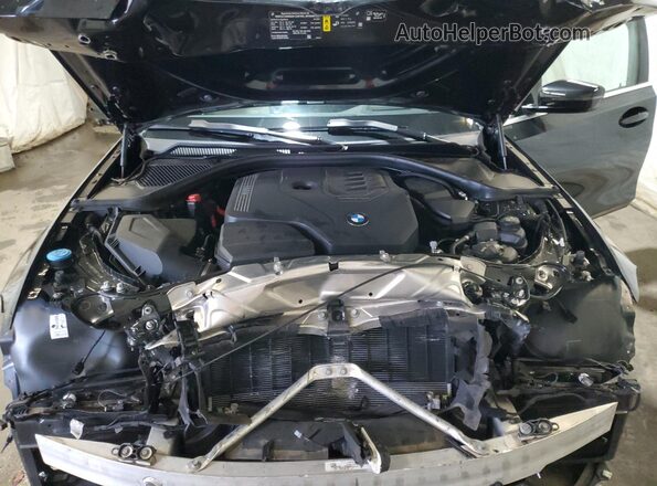 3MW89FF02R8E11340 2024 BMW 3 SERIES Black Widok wnętrza z tyłu