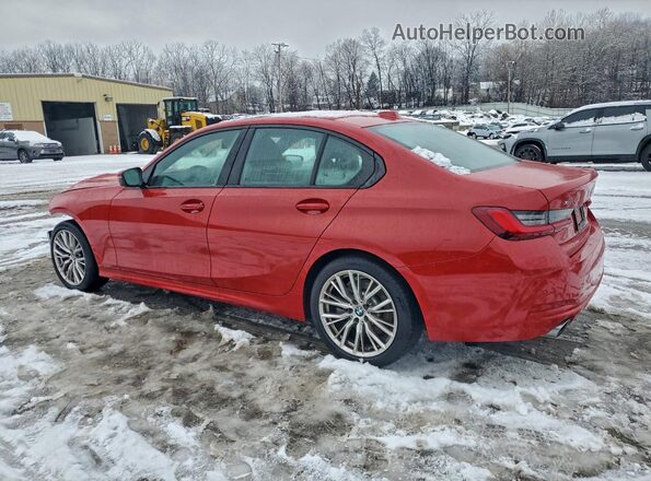 3MW89FF03P8D09364 2023 BMW 3 SERIES Red Trasero izquierdo