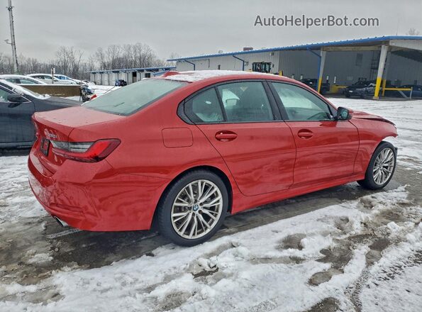 3MW89FF03P8D09364 2023 BMW 3 SERIES Red Trasero derecho