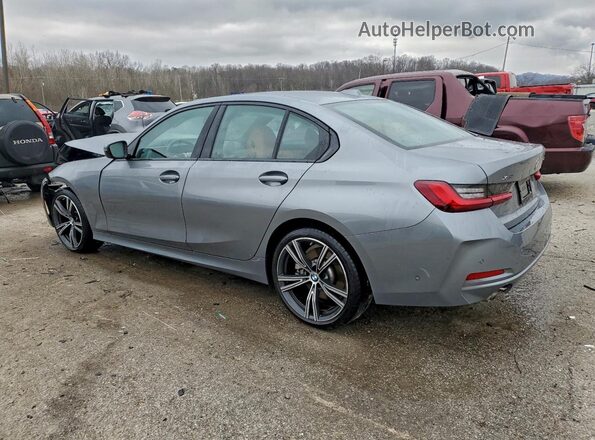 3MW89FF03P8D43207 2023 BMW 3 SERIES Gray Trasero izquierdo