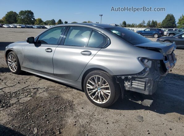 3MW89FF04P8D04447 2023 BMW 3 SERIES Silver Trasero izquierdo